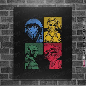 Secret_Shirts Posters / 4"x6" / Black Bebop Panels