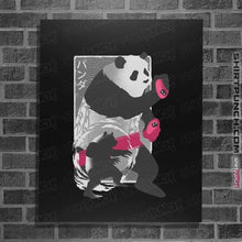 Load image into Gallery viewer, Shirts Posters / 4&quot;x6&quot; / Black Grade Two Sorcerer Panda

