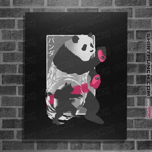 Shirts Posters / 4"x6" / Black Grade Two Sorcerer Panda