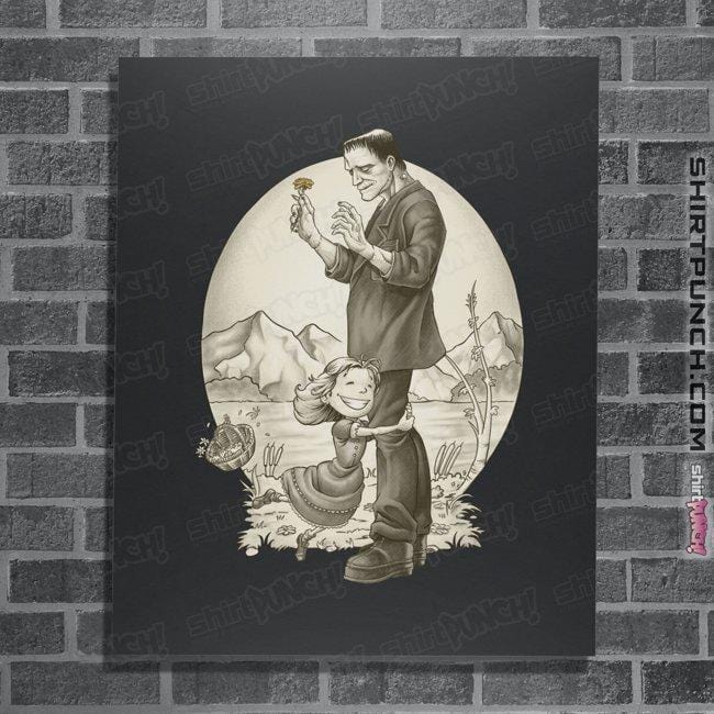 Shirts Posters / 4"x6" / Dark Heather Monster Hug
