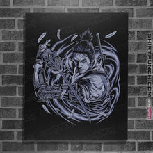 Load image into Gallery viewer, Secret_Shirts Posters / 4&quot;x6&quot; / Black Shinobi of Divine Heir
