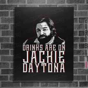 Shirts Posters / 4"x6" / Black Jackie Daytona