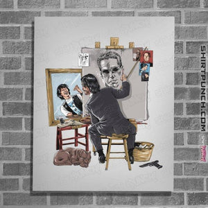 Secret_Shirts Posters / 4"x6" / White Keanu Portrait
