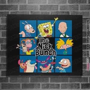 Shirts Posters / 4"x6" / Black The Nick Bunch