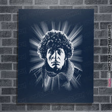 Load image into Gallery viewer, Daily_Deal_Shirts Posters / 4&quot;x6&quot; / Navy Tom Baker
