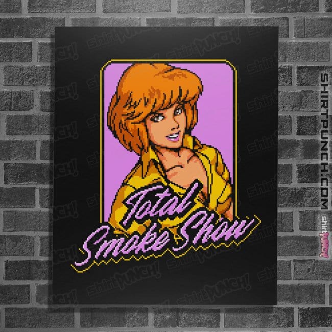 Secret_Shirts Posters / 4"x6" / Black Smoke Show