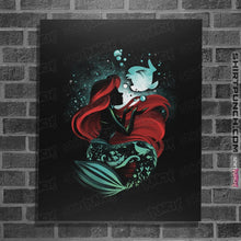 Load image into Gallery viewer, Shirts Posters / 4&quot;x6&quot; / Black The Song Of The Mermaid
