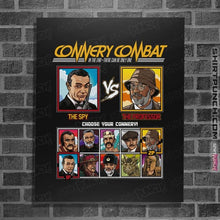Load image into Gallery viewer, Shirts Posters / 4&quot;x6&quot; / Black Connery Combat
