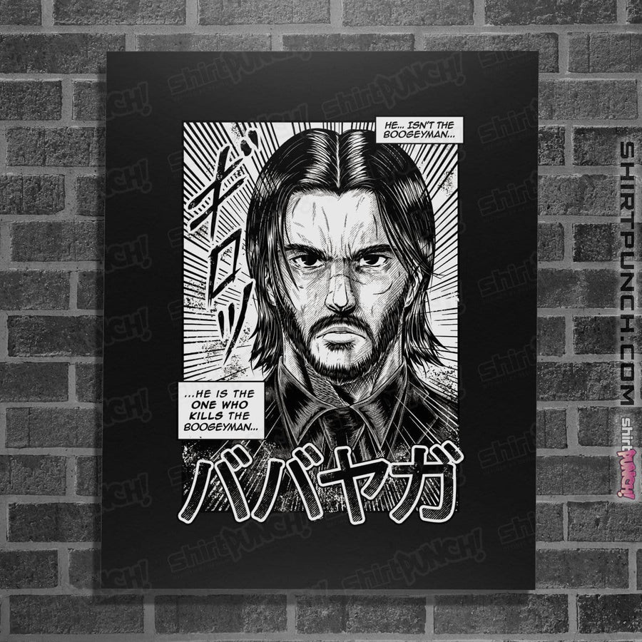 Shirts Posters / 4"x6" / Black Babayaga