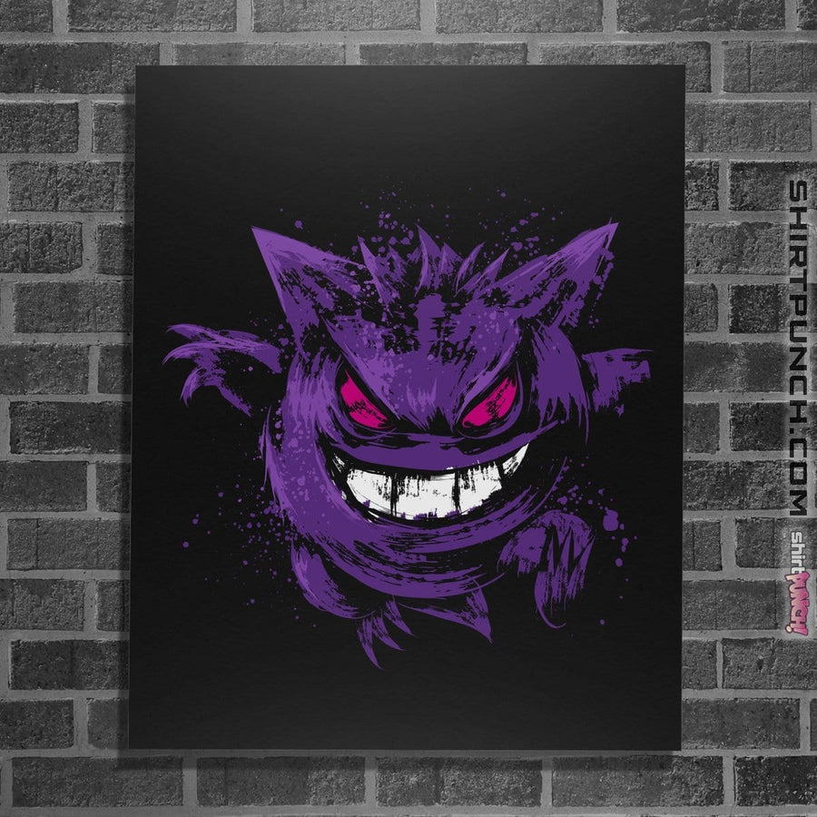 Shirts Posters / 4"x6" / Black Ghost Behind The Shadows