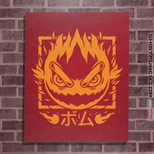 Load image into Gallery viewer, Shirts Posters / 4&quot;x6&quot; / Red Fireball Bomb
