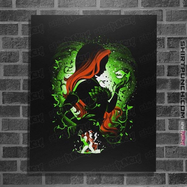 Shirts Posters / 4"x6" / Black Poison Green