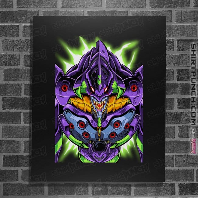 Secret_Shirts Posters / 4"x6" / Black The EVA01