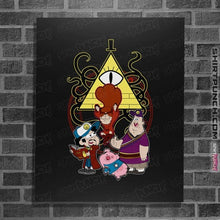 Load image into Gallery viewer, Daily_Deal_Shirts Posters / 4&quot;x6&quot; / Black Dipper Strange and the Gravity of Madness
