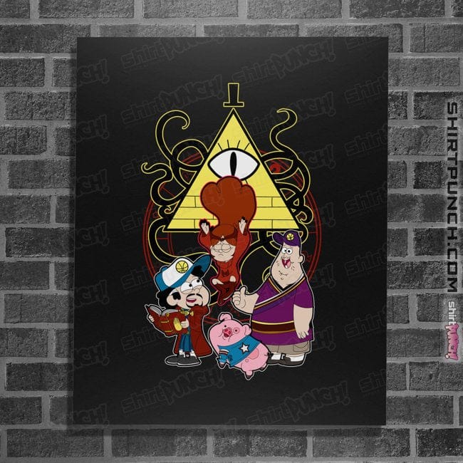 Daily_Deal_Shirts Posters / 4"x6" / Black Dipper Strange and the Gravity of Madness