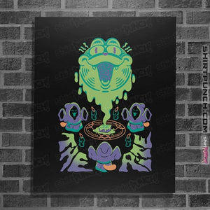 Daily_Deal_Shirts Posters / 4"x6" / Black The Lasanga Rite