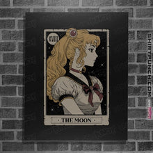 Load image into Gallery viewer, Daily_Deal_Shirts Posters / 4&quot;x6&quot; / Black Tarot Of The Moon
