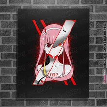 Load image into Gallery viewer, Shirts Posters / 4&quot;x6&quot; / Black Franxx
