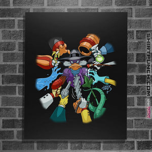 Shirts Posters / 4"x6" / Black Darkwick Duck