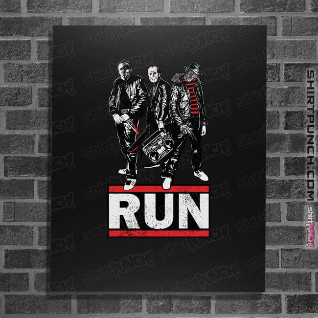 Secret_Shirts Posters / 4"x6" / Black RUN!