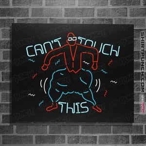Shirts Posters / 4"x6" / Black Can't Touch This