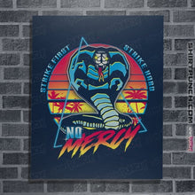 Load image into Gallery viewer, Secret_Shirts Posters / 4&quot;x6&quot; / Navy Retro Cobra
