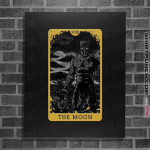Shirts Posters / 4"x6" / Black Tarot The Moon