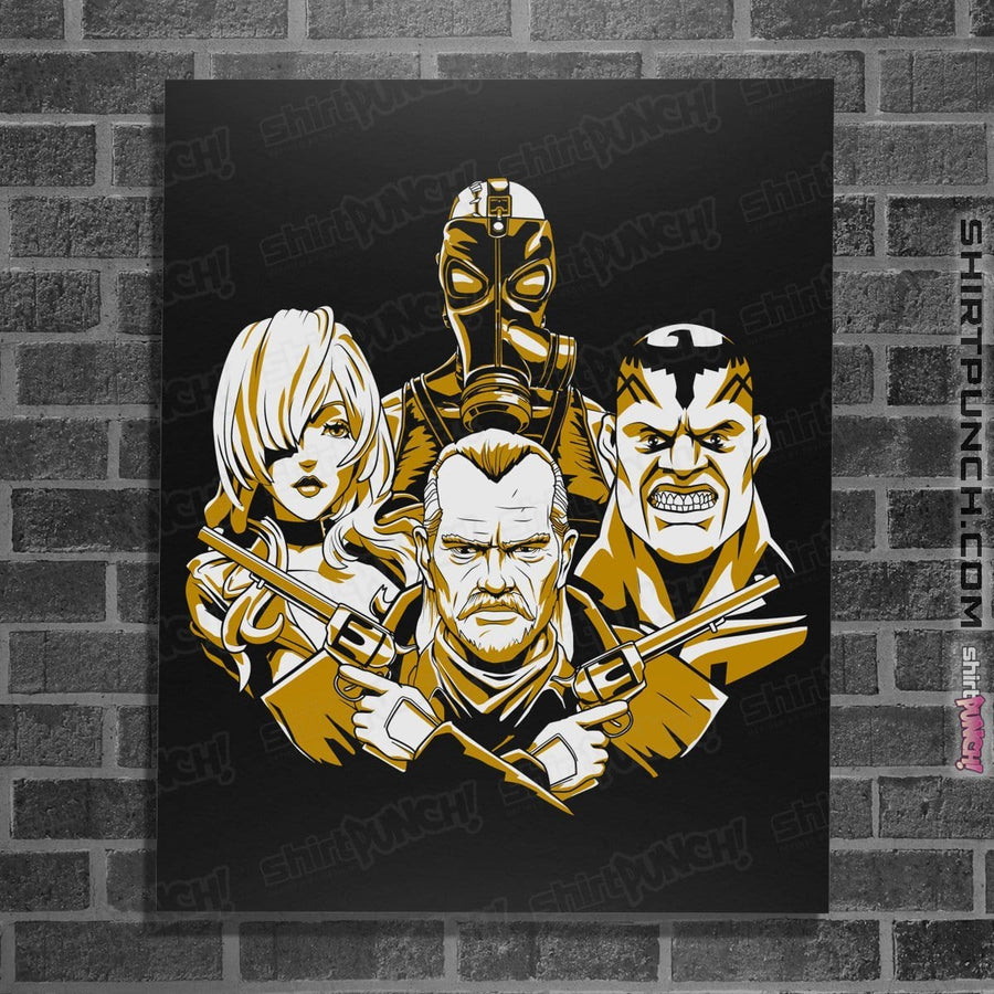 Shirts Posters / 4"x6" / Black Villainous Rhapsody