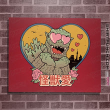 Load image into Gallery viewer, Daily_Deal_Shirts Posters / 4&quot;x6&quot; / Red Kaiju Love
