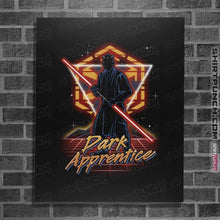 Load image into Gallery viewer, Shirts Posters / 4&quot;x6&quot; / Black Retro Dark Apprentice
