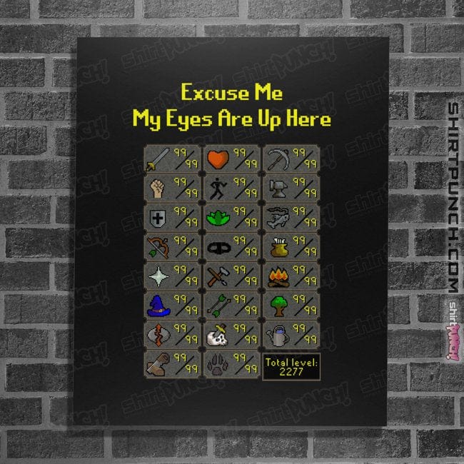 Secret_Shirts Posters / 4"x6" / Black Run Escape
