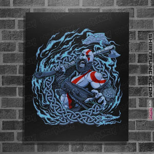 Daily_Deal_Shirts Posters / 4"x6" / Black Prepare For Ragnarok