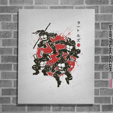Load image into Gallery viewer, Shirts Posters / 4&quot;x6&quot; / White Mutant Warriors
