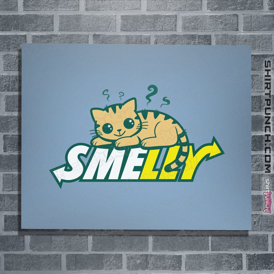Secret_Shirts Posters / 4"x6" / Powder Blue Smelly Cat Secret Sale