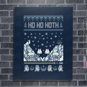 Shirts Posters / 4"x6" / Navy Ho Ho Hoth
