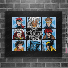 Load image into Gallery viewer, Shirts Posters / 4&quot;x6&quot; / Black 90s Mutant Bunch
