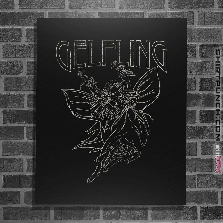 Shirts Posters / 4"x6" / Black Led Gelfling