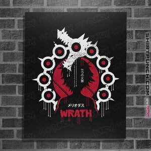 Shirts Posters / 4"x6" / Black Sin of Wrath Dagon