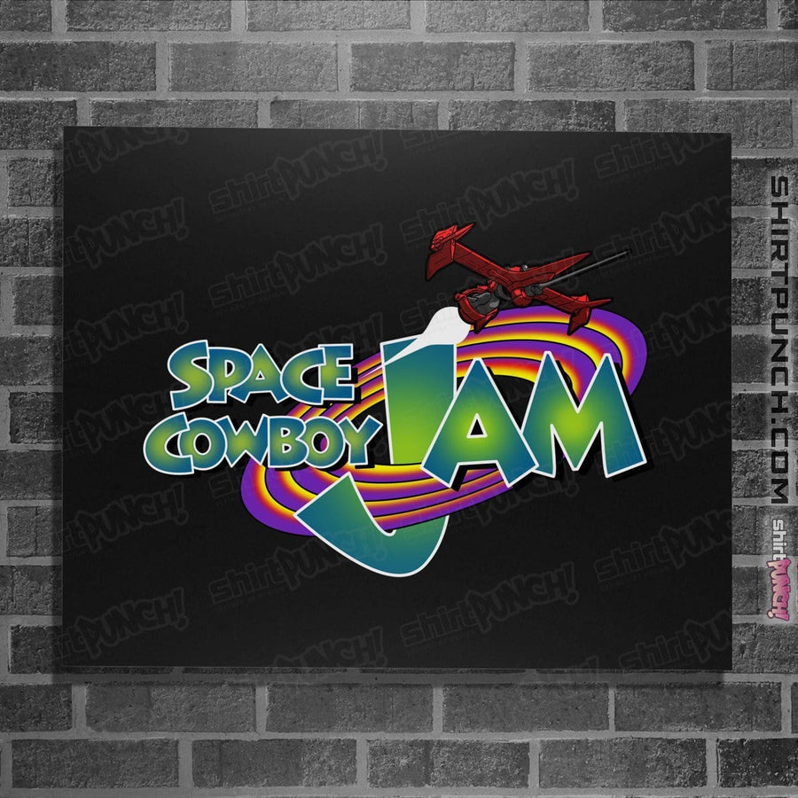 Shirts Posters / 4"x6" / Black Space Cowboy Jam