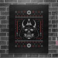 Load image into Gallery viewer, Shirts Posters / 4&quot;x6&quot; / Black Imperial Leader Christmas
