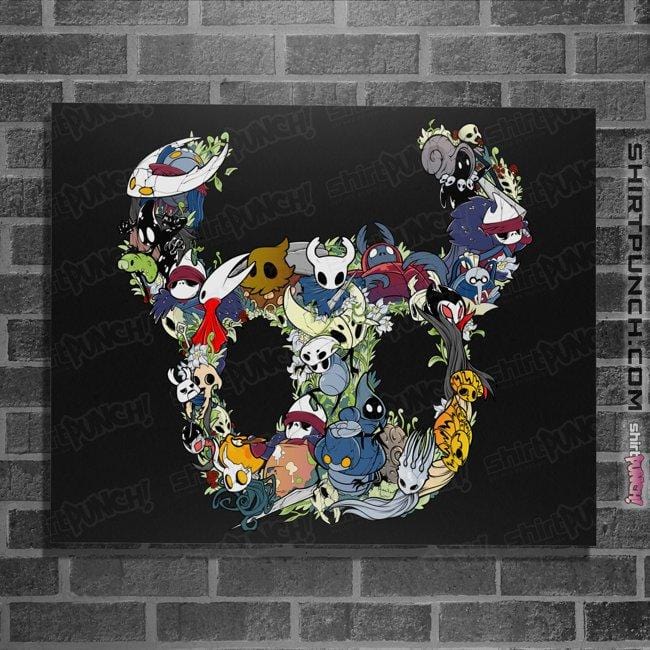 Secret_Shirts Posters / 4"x6" / Black The Hollow Crew