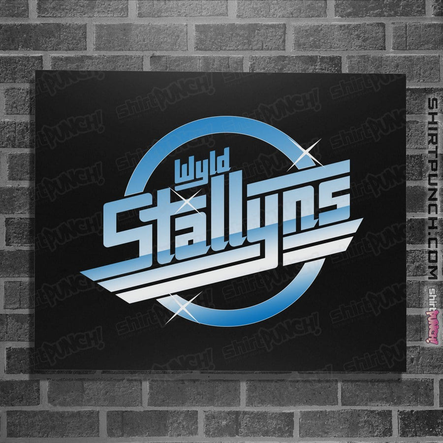 Shirts Posters / 4"x6" / Black Wyld Stroke