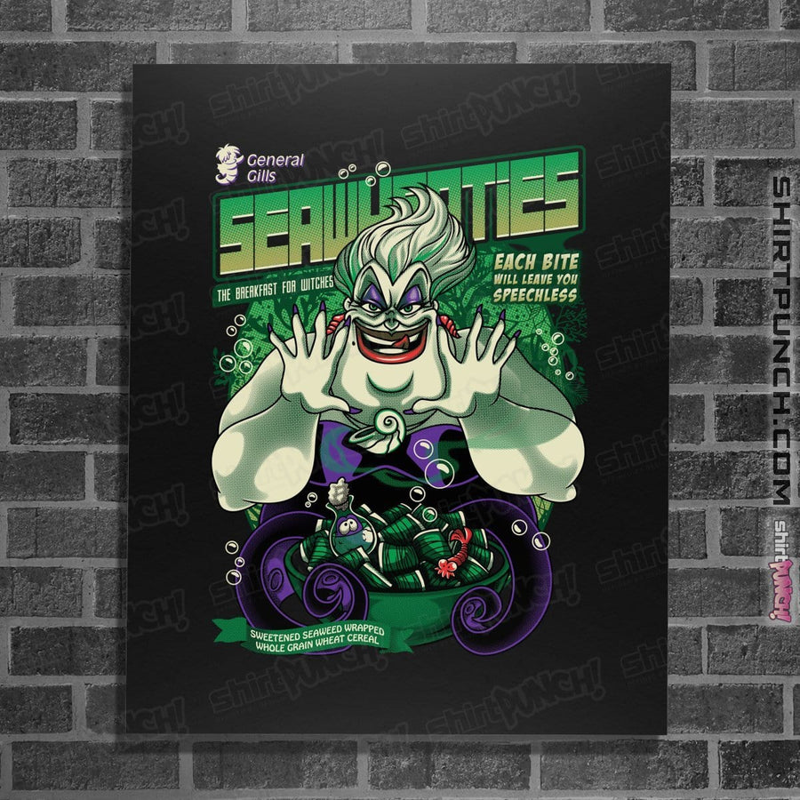 Shirts Posters / 4"x6" / Black Seawheaties