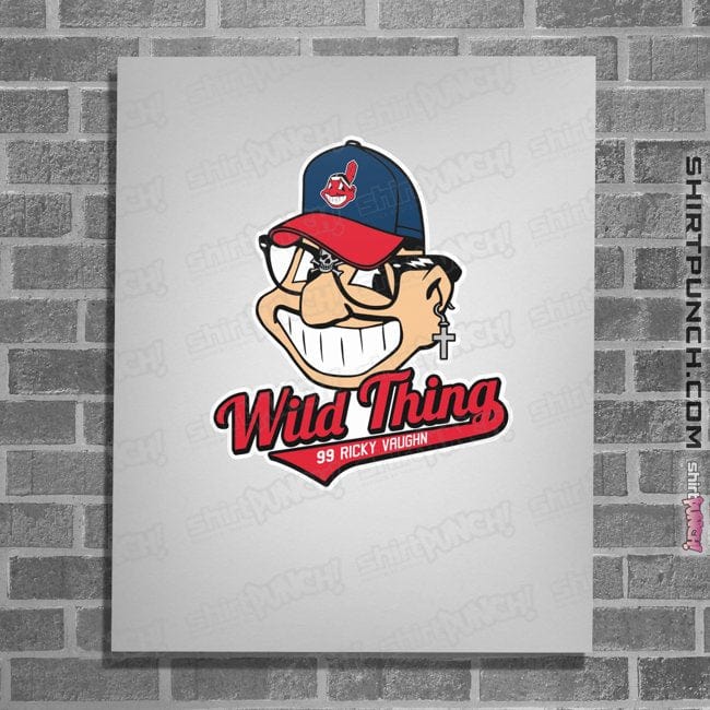 Shirts Posters / 4"x6" / White Wild Thing