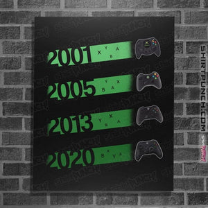 Shirts Posters / 4"x6" / Black 2001 Controller