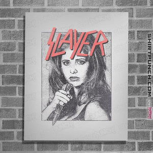 Daily_Deal_Shirts Posters / 4"x6" / White Slayer Buffy