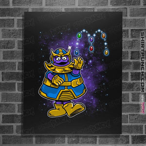 Shirts Posters / 4"x6" / Black Grimace!