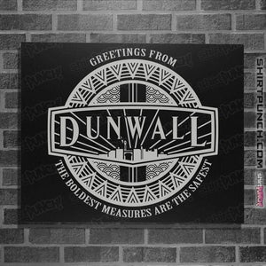 Shirts Posters / 4"x6" / Black Greetings From Dunwall