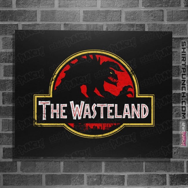 Secret_Shirts Posters / 4"x6" / Black The Wasteland