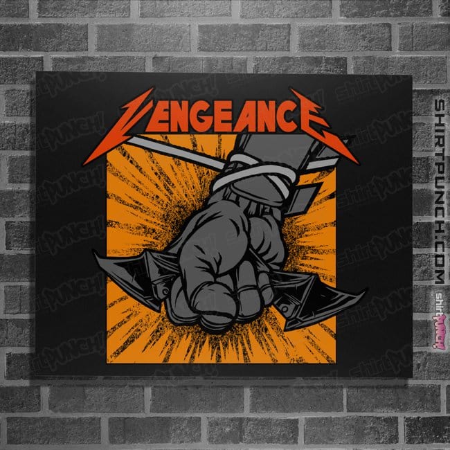 Daily_Deal_Shirts Posters / 4"x6" / Black Bat Vengeance